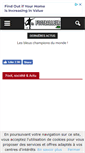 Mobile Screenshot of le-footballeur.com
