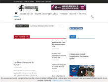 Tablet Screenshot of le-footballeur.com